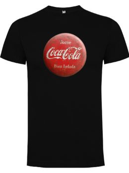 Camiseta con diseño chapa vieja Coca Cola – Vestuario y Cartelería