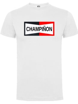 Camiseta con diseño CHAMPIÑON