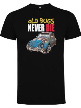 Camiseta con diseño Los insectos vintage nunca mueren