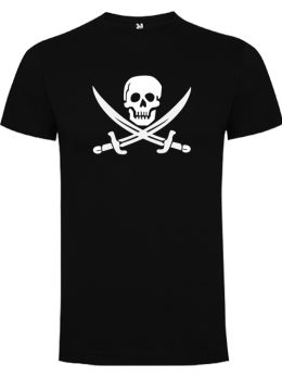 Camiseta con diseño Calavera pirata