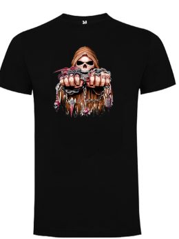 Camiseta con diseño Game Over