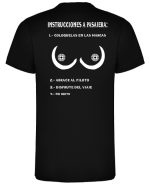 Camiseta con diseño Instrucciones a pasajera - Imagen 2
