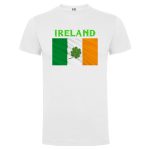 Camiseta con diseño bandera de Irlanda - Imagen 2