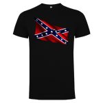 Camiseta con diseño bandera Confederada Americana