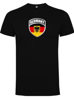 Camiseta con diseño bandera de Alemania