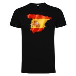 Camiseta con diseño bandera de España