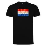 Camiseta con diseño bandera de Paises Bajos