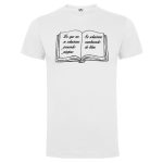 Camiseta con diseño Lo que no se soluciona pasando página - Imagen 2