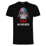 Camiseta con diseño U.S.A. LA FUERZA