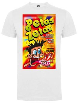 Camiseta con diseño Petas Zetas