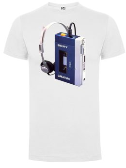 Camiseta con diseño WALKMAN