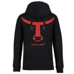 Sudadera gruesa 320 gr/m2 con capucha y logo cherry bull trasera