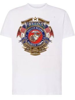 Camiseta con diseño MARINES