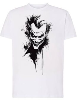 Camiseta con diseño JOKER BN