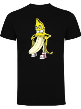 Camiseta con diseño PLATANO PELAO