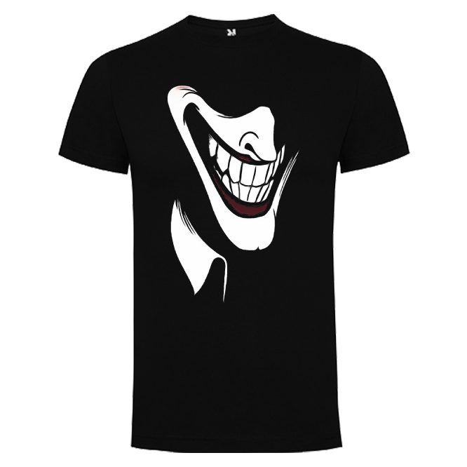 NEGRA Camiseta con diseño JA JA JA - Imagen 1