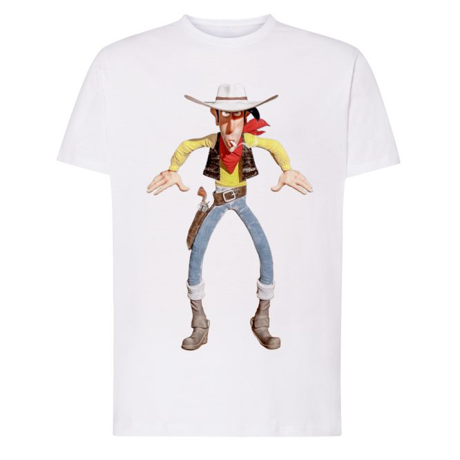 BLANCA Camiseta con diseño LUCKY LUKE - Imagen 1