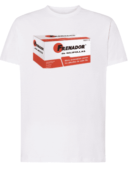 Camiseta con diseño FRENADOR DE GILIPOLLAS