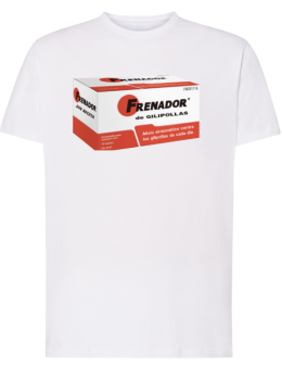 Camiseta con diseño FRENADOR DE GILIPOLLAS